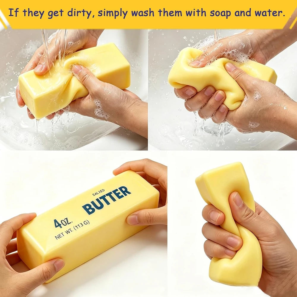 Realistic Butter Stick Squeeze Toy